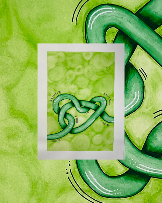 Knotted Colour Study - 'Disgust'