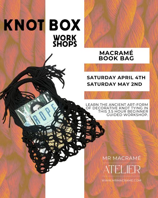 Macramé Book Bag Workshop