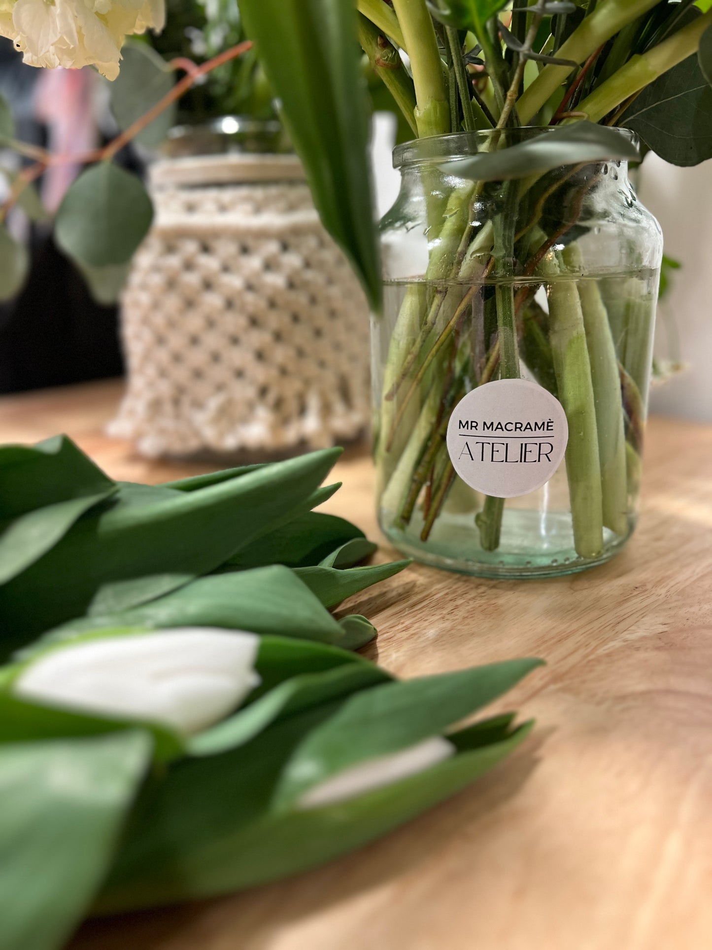 Spring-time Florals & Macramé Vase Workshop